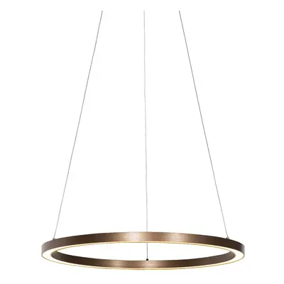 Bronz függőlámpa 60 cm LED-del 3 fokozatban szabályozható - Girello