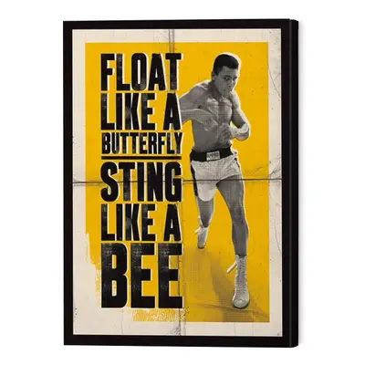 Vászonkép Muhammad Ali - Float Like a Butterfly