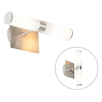 Modern falilámpa acél IP44 2-light - Kád