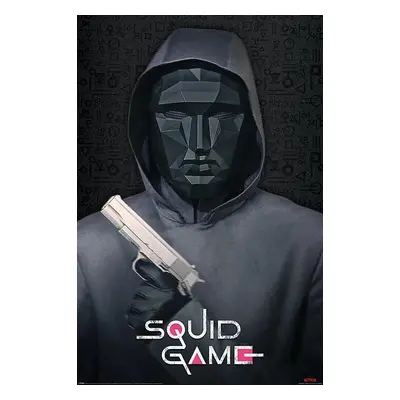 Plakát Squid Game - Mask Man