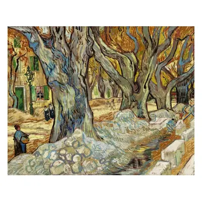 Reprodukció The Large Plane Trees, Vincent van Gogh