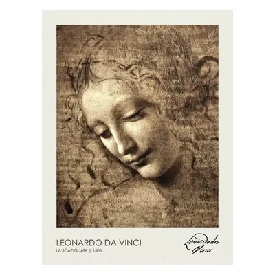 Reprodukció La Scapigliata (1506), Leonardo da Vinci