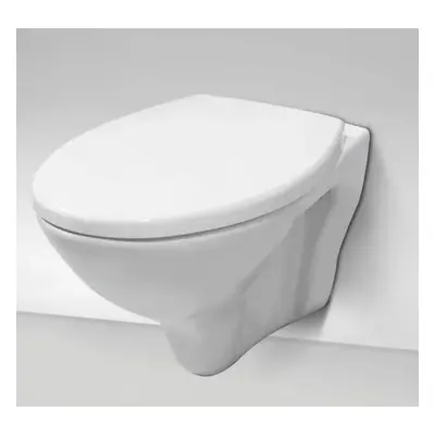 Cersanit MITO RED függesztett WC csésze 35,5x52cm + WC ülőke polipropilén, fehér, TK001-012