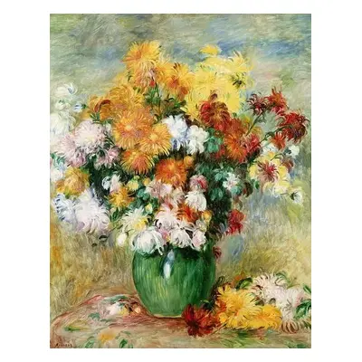 Reprodukció Bouquet of Chrysanthemums, c.1884, Pierre Auguste Renoir