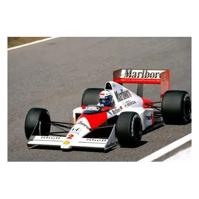 Fotográfia Alain Prost driving a McLaren MP4/5, 1989