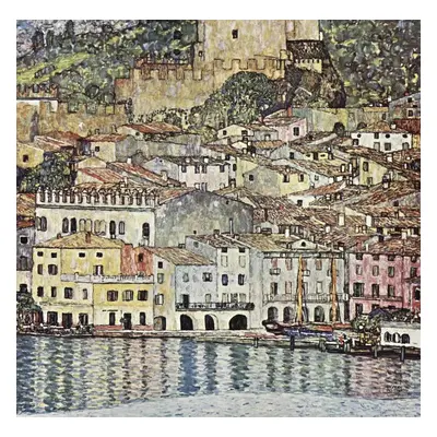 Reprodukció Malcesine at Lake Garda (1913), Gustav Klimt