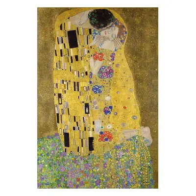 Plakát A csók, Gustav Klimt