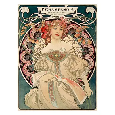 Reprodukció F. Champenois, Alfons Mucha