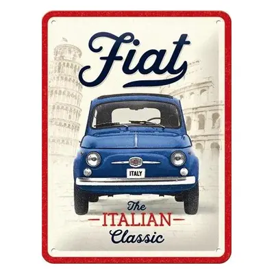 Fém tábla Fiat - Italian Classic