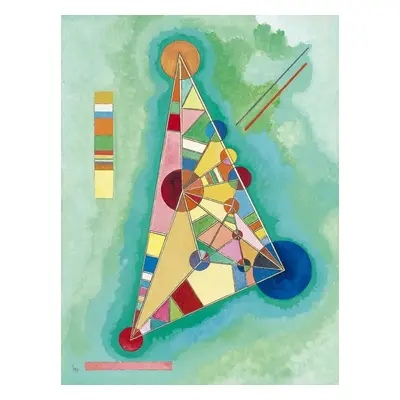 Reprodukció Colorful in the triangle, Wassily Kandinsky