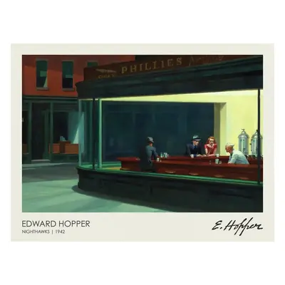 Reprodukció Éjszakai sólymok, Edward Hopper