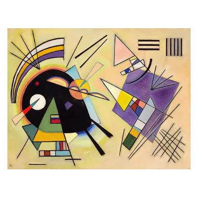 Reprodukció Black and Violet (1923), Wassily Kandinsky