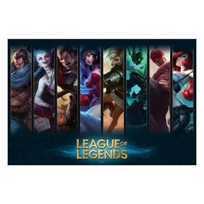 Plakát League of Legends - Champions