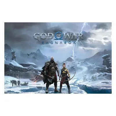 Plakát God of War: Ragnarok - Key Art