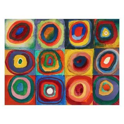 Reprodukció Concentric rings, Wassily Kandinsky