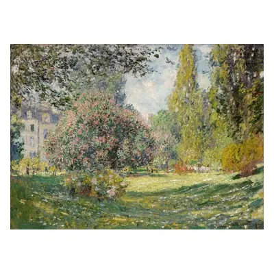 Reprodukció The Parc Monceau (1876), Claude Monet