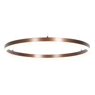 Design függőlámpa bronz 60 cm LED-del 3 fokozatban szabályozható - Anello