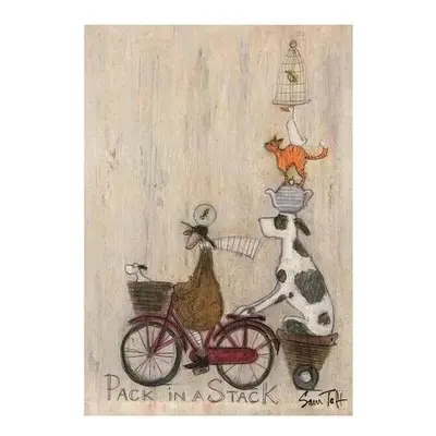 Művészeti nyomat Sam Toft - Pack in a Stack