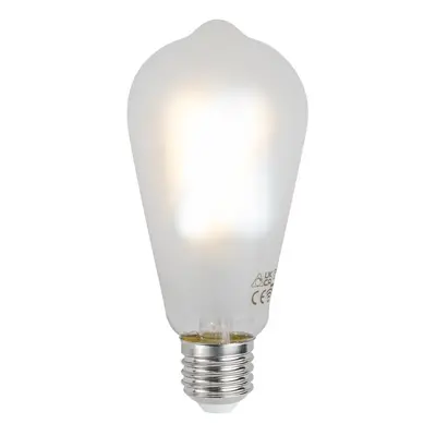 E27 szabályozható LED izzó ST64 fagyasztott üveg 7W 806LM 2700-6500K