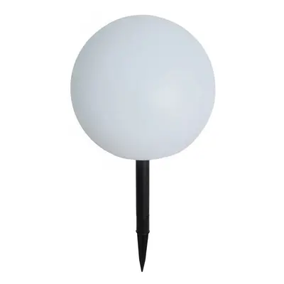 Kültéri lámpa fehér 30 cm, LED-del, IP44, napenergia, RGBW - Ludger