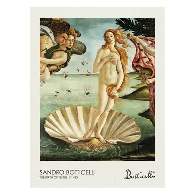 Reprodukció The Birth of Venus (1485), Sandro Botticelli