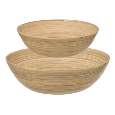 SALAD BOWL bambusz készlet 2 db