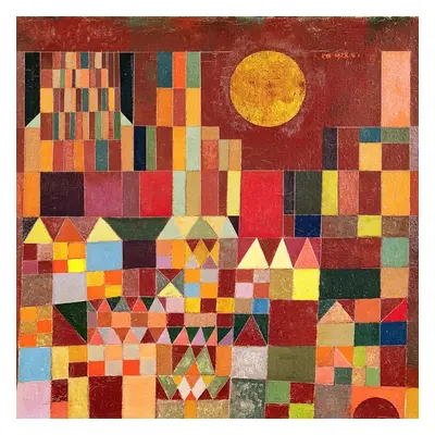 Reprodukció Castle and Sun, 1928, Paul Klee