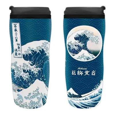 Utazó bögre Hokusai - Great Wave