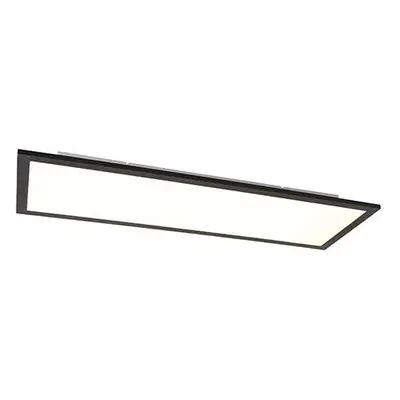 LED panel fekete 80 cm LED-del és távirányítóval - Liv