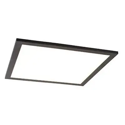 LED panel fekete 40 cm LED-del és távirányítóval - Liv