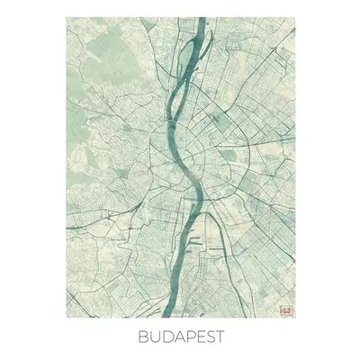 Térkép Budapest, Hubert Roguski