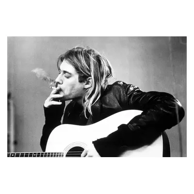 Fotográfia Photo of Kurt COBAIN and NIRVANA, Michel Linssen