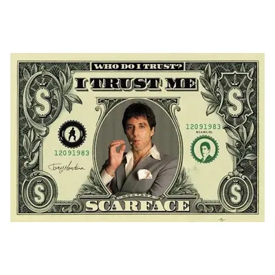 Plakát SCARFACE - dollar