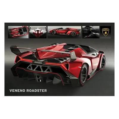 Plakát Lamborghini Veneno Roadster