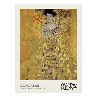 Reprodukció Portrait of Adele Bloch-Bauer I (1907), Gustav Klimt