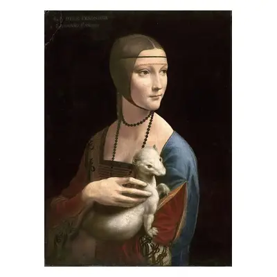 Reprodukció The Lady with the Ermine (Cecilia Gallerani), c.1490, Vinci, Leonardo da