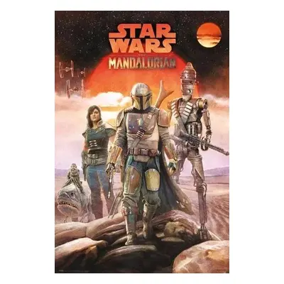 Plakát Star Wars: Mandalorian - Crew