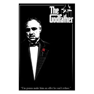 Plakát THE GODFATHER - red rose