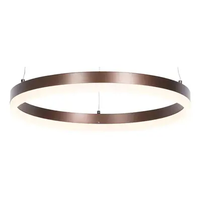 Design függőlámpa bronz 40 cm LED-del 3 fokozatban szabályozható - Anello