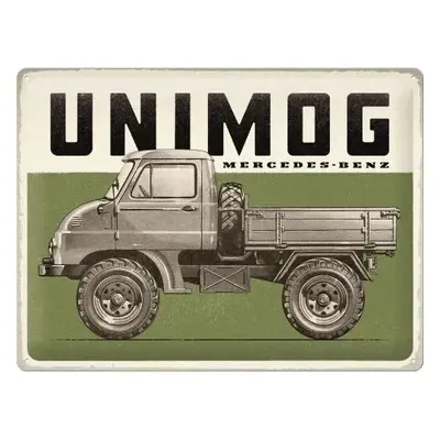 Fém tábla Mercedes-Benz - Unimog