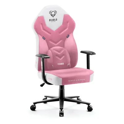 Diablo X-Gamer 2.0 Gamer szék Átlagos méret: Marshmallow Pink, Rózsaszín