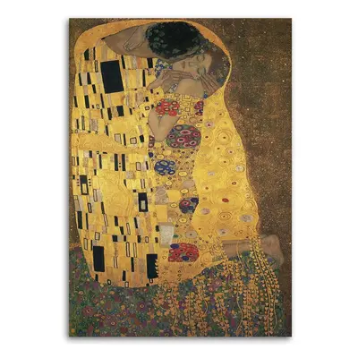 Gario Vászonkép Csók - Gustav Klimt, reprodukció Méret: 40 x 60 cm