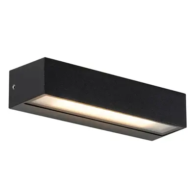 Modern fali lámpa fekete, IP65 LED-del - Steph