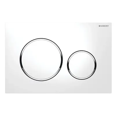 Geberit Sigma20 - Sigma20 vezérlőgomb, fehér / króm 115.882.KJ.1