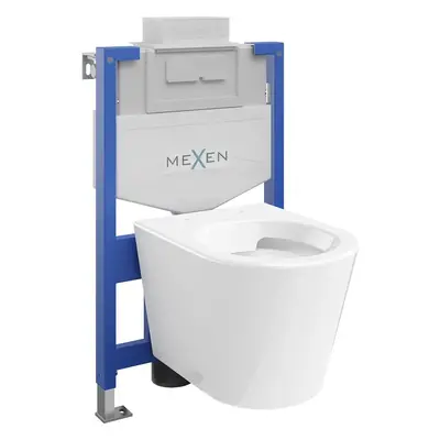 Mexen Fenix XS-U, rejtett modul és fali WC Rico, fehér, 6853372XX00