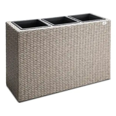 Casaria® Virágcserép 83x30,5x60cm - krém