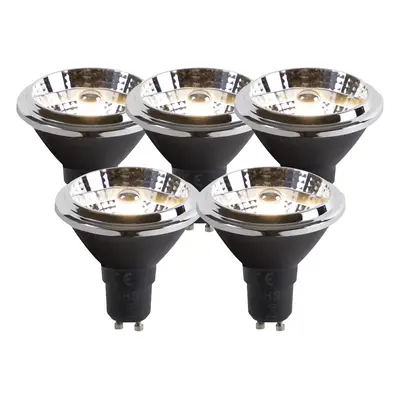 5 db GU10 LED izzó szett AR70 6W 475lm 3000K