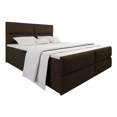 MILON kárpitozott boxspring ágy + topper, 180x200, sawana 26