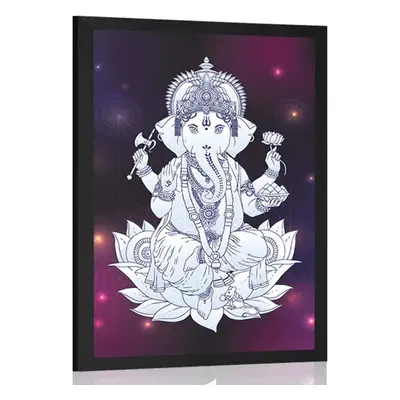 Poszter buddhista Ganesha