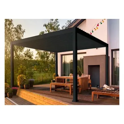 Reflect kerti pergola antracit 3x3,6 m